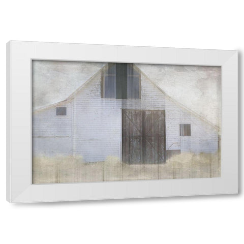 Antique Farm 20 White Modern Wood Framed Art Print by LightBoxJournal