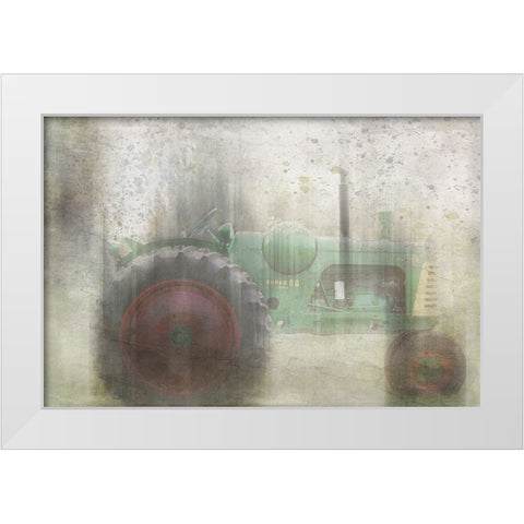 Antique Farm 23 White Modern Wood Framed Art Print by LightBoxJournal