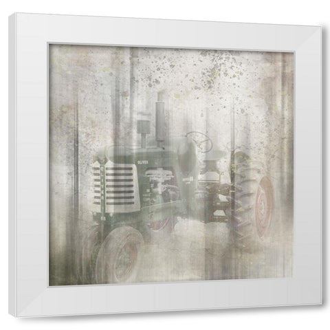 Antique Farm 24 White Modern Wood Framed Art Print by LightBoxJournal