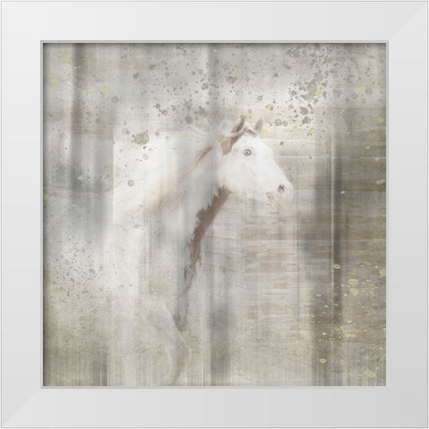 Antique Farm 28 White Modern Wood Framed Art Print by LightBoxJournal