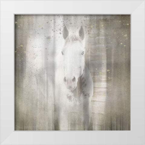 Antique Farm 30 White Modern Wood Framed Art Print by LightBoxJournal