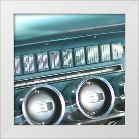 Antique Garage 4 White Modern Wood Framed Art Print by LightBoxJournal