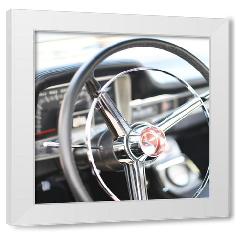 Antique Garage 5 White Modern Wood Framed Art Print by LightBoxJournal