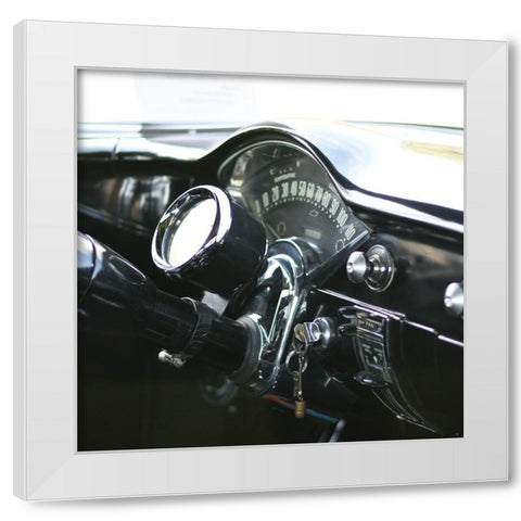 Antique Garage 6 White Modern Wood Framed Art Print by LightBoxJournal