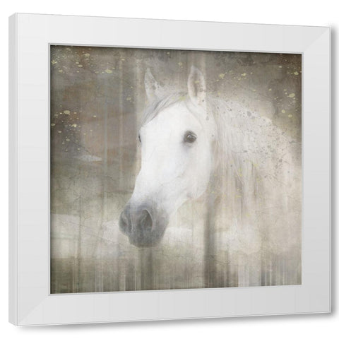 Antique Farm 031 White Modern Wood Framed Art Print by LightBoxJournal