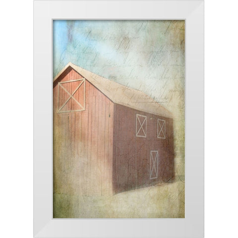 JunkGypsy 7 White Modern Wood Framed Art Print by LightBoxJournal