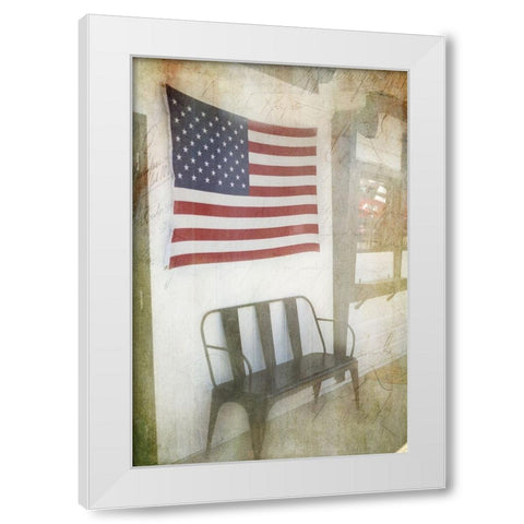 JunkGypsy 46 White Modern Wood Framed Art Print by LightBoxJournal