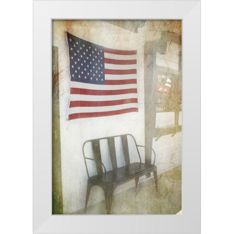 JunkGypsy 46 White Modern Wood Framed Art Print by LightBoxJournal