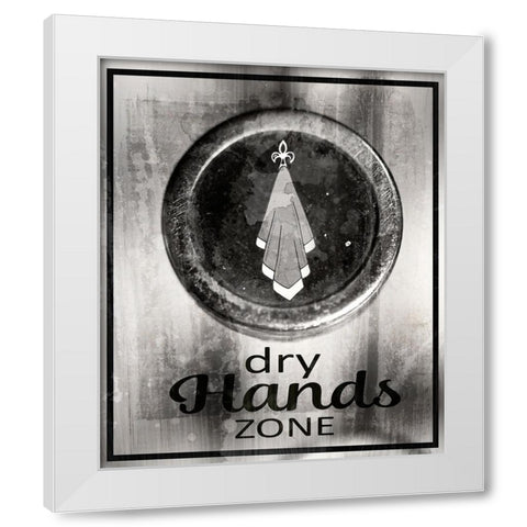 Farm bathroom signs 19 White Modern Wood Framed Art Print by LightBoxJournal