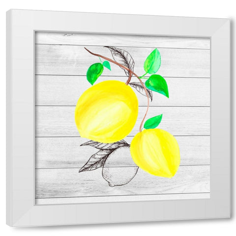 Farm Lemon 03 White Modern Wood Framed Art Print by LightBoxJournal