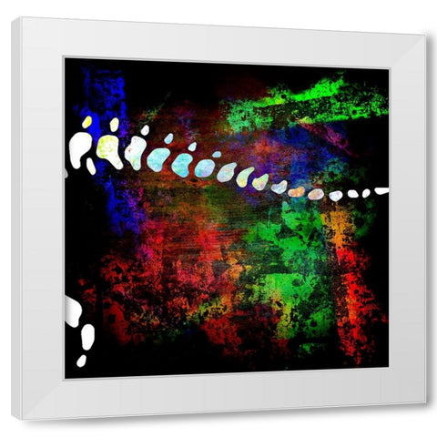 Dino Bones T-Rex series 3 White Modern Wood Framed Art Print by LightBoxJournal