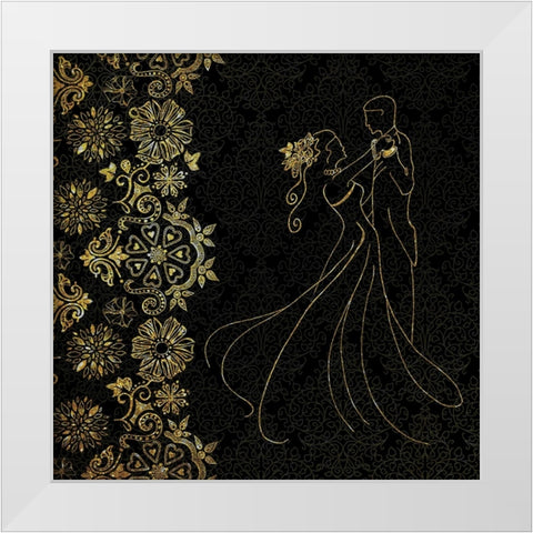 Forever Love 02 White Modern Wood Framed Art Print by LightBoxJournal