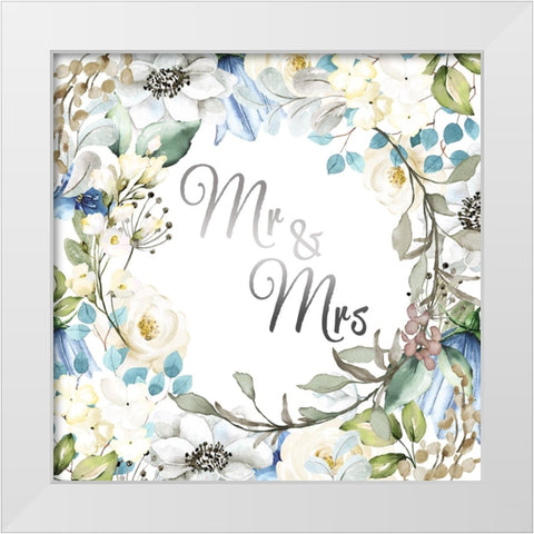 Our Love 01 White Modern Wood Framed Art Print by LightBoxJournal