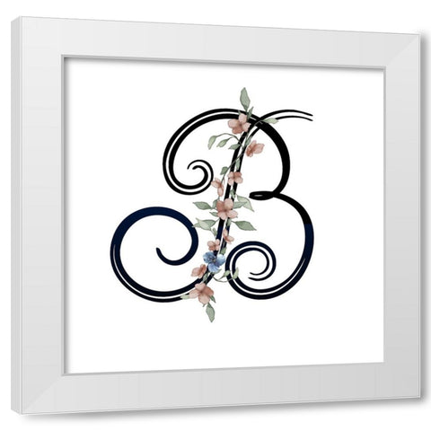 B White Modern Wood Framed Art Print by LightBoxJournal
