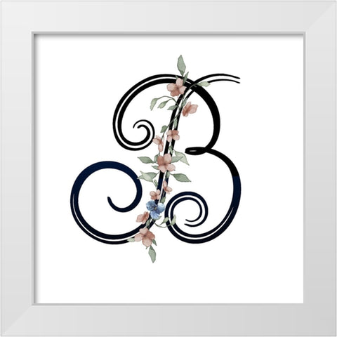B White Modern Wood Framed Art Print by LightBoxJournal