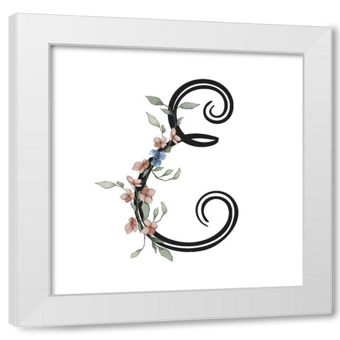 E White Modern Wood Framed Art Print by LightBoxJournal