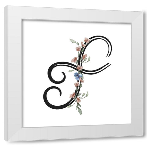 F White Modern Wood Framed Art Print by LightBoxJournal