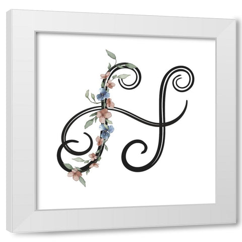 H White Modern Wood Framed Art Print by LightBoxJournal