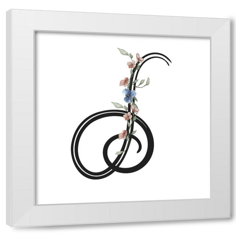 I White Modern Wood Framed Art Print by LightBoxJournal