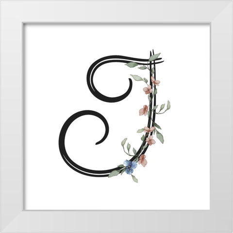 J White Modern Wood Framed Art Print by LightBoxJournal