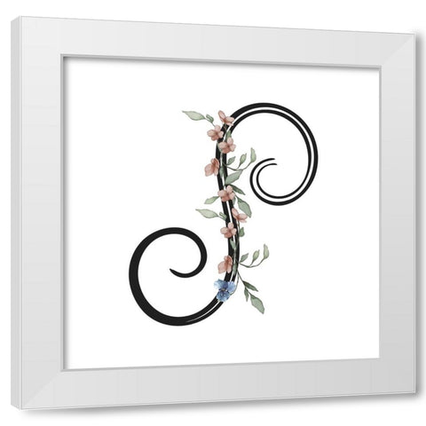 P White Modern Wood Framed Art Print by LightBoxJournal