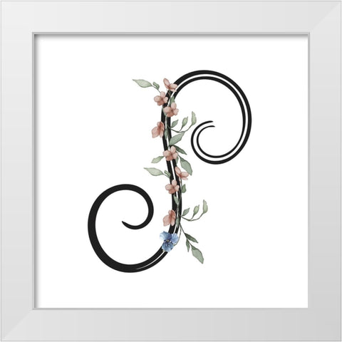 P White Modern Wood Framed Art Print by LightBoxJournal