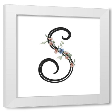 S White Modern Wood Framed Art Print by LightBoxJournal