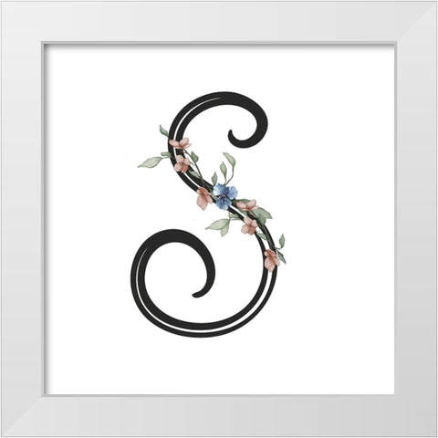 S White Modern Wood Framed Art Print by LightBoxJournal