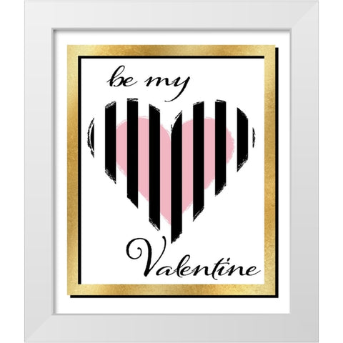 Love you 04 White Modern Wood Framed Art Print by LightBoxJournal