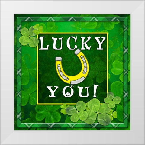 St. Patricks Day_09 White Modern Wood Framed Art Print by LightBoxJournal