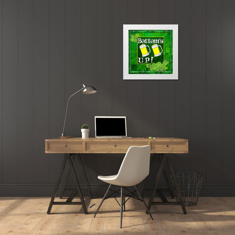 St. Patricks Day_010 White Modern Wood Framed Art Print by LightBoxJournal