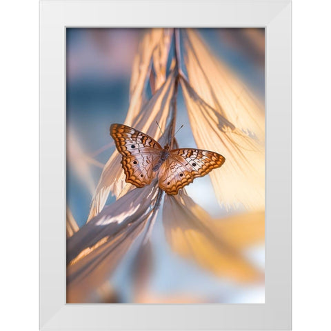 Goodbye My Friend White Modern Wood Framed Art Print by Love Grams