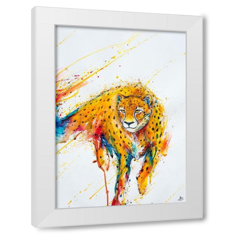 Atalanta White Modern Wood Framed Art Print by Allante, Marc
