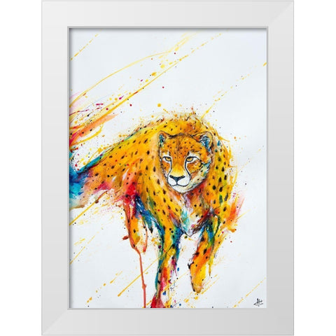 Atalanta White Modern Wood Framed Art Print by Allante, Marc