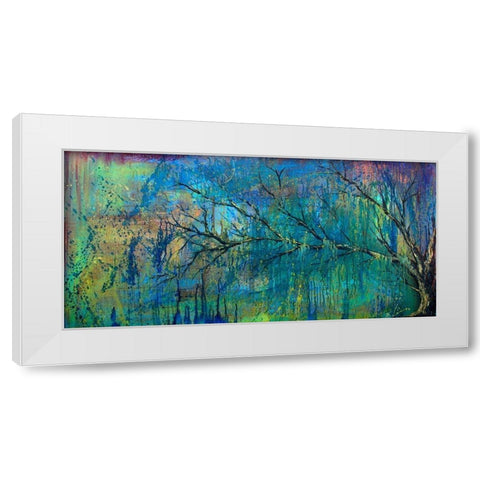 Prelude to Spring Tree White Modern Wood Framed Art Print by Wickstrom, Martin