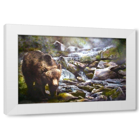 000_0002 White Modern Wood Framed Art Print by Murray Henderson Fine Art