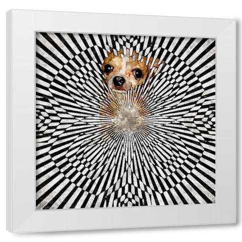 Chiwhat The White Modern Wood Framed Art Print by Murray Henderson Fine Art