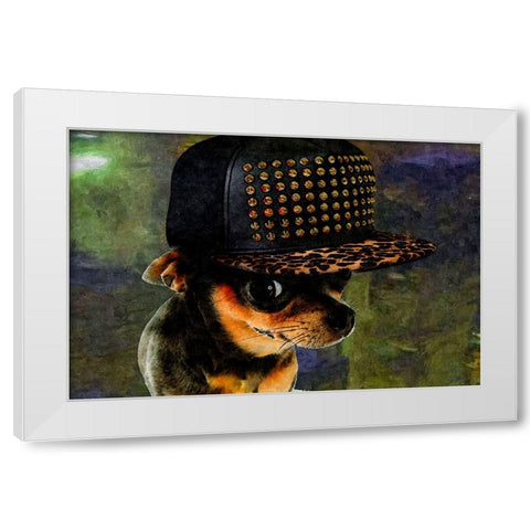 Rapawawa White Modern Wood Framed Art Print by Murray Henderson Fine Art