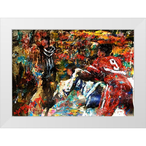 Gordie White Modern Wood Framed Art Print by Murray Henderson Fine Art