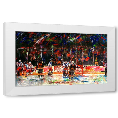 Ranger Win White Modern Wood Framed Art Print by Murray Henderson Fine Art