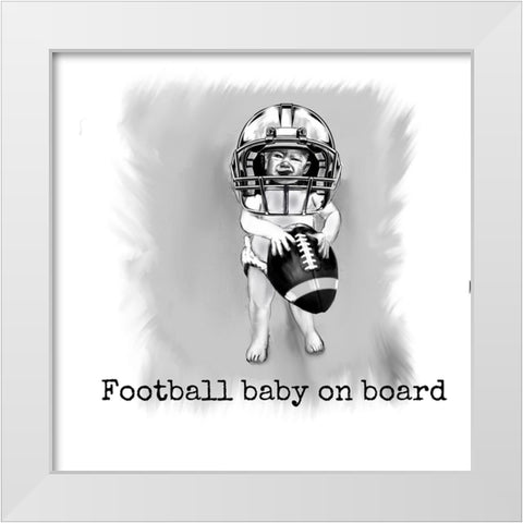 84Defd8B-9F63-43Da-Acfc-084E9341482D White Modern Wood Framed Art Print by Murray Henderson Fine Art