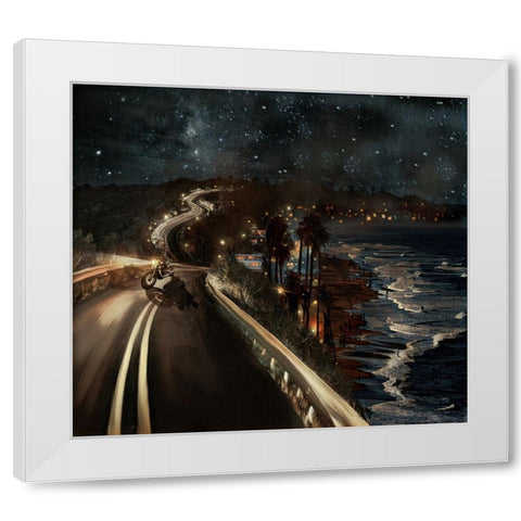 IMG_6402 White Modern Wood Framed Art Print by Murray Henderson Fine Art