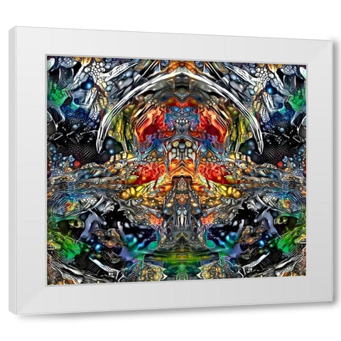 Being White Modern Wood Framed Art Print by Gavidia, Pedro