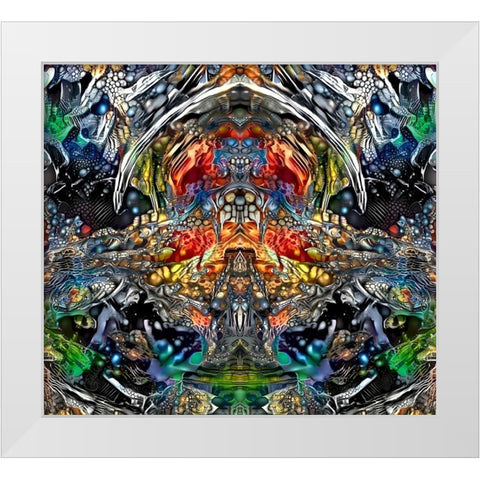 Being White Modern Wood Framed Art Print by Gavidia, Pedro