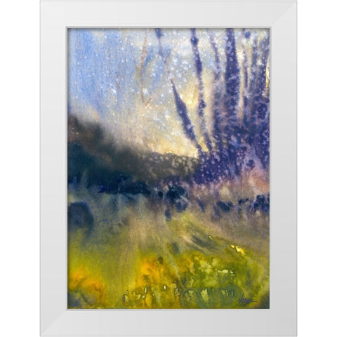 Fog Valley White Modern Wood Framed Art Print by Randy Noble Fine Art