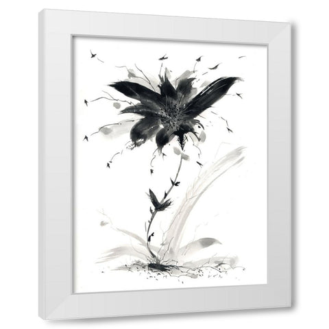 Freestanding White Modern Wood Framed Art Print by Randy Noble Fine Art