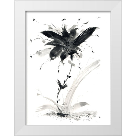 Freestanding White Modern Wood Framed Art Print by Randy Noble Fine Art