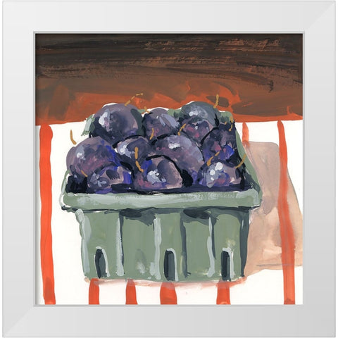 Fresh White Modern Wood Framed Art Print by Randy Noble Fine Art