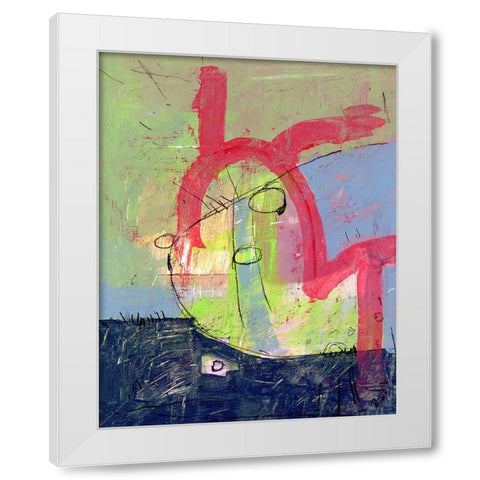 Adjoining White Modern Wood Framed Art Print by Randy Noble Fine Art