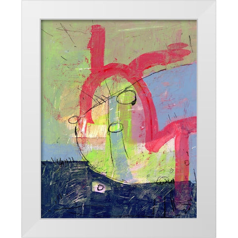 Adjoining White Modern Wood Framed Art Print by Randy Noble Fine Art